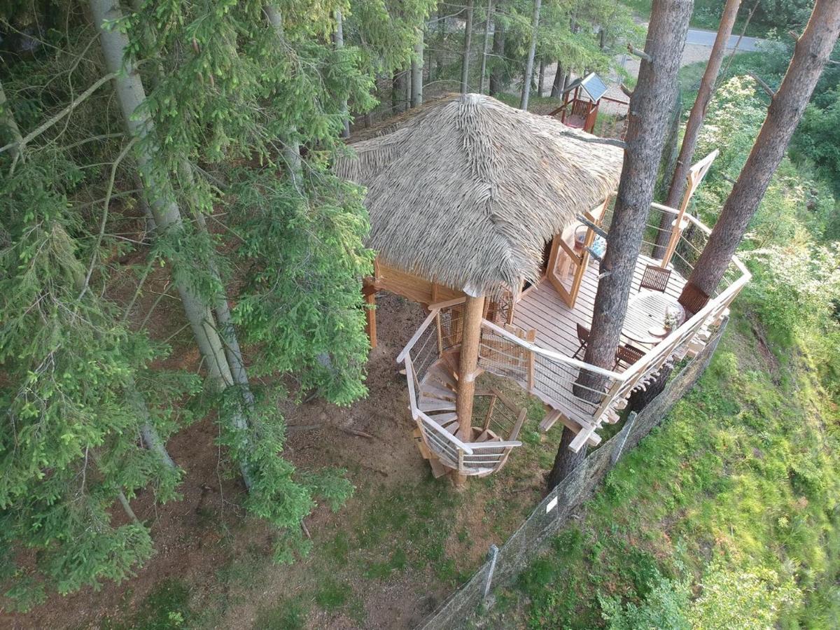 Treehouse U Rybnika Hotel Osecna Екстериор снимка